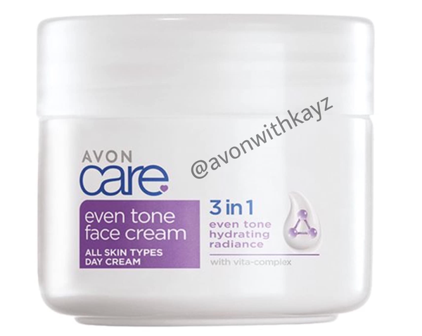 Avon care even tone face cream