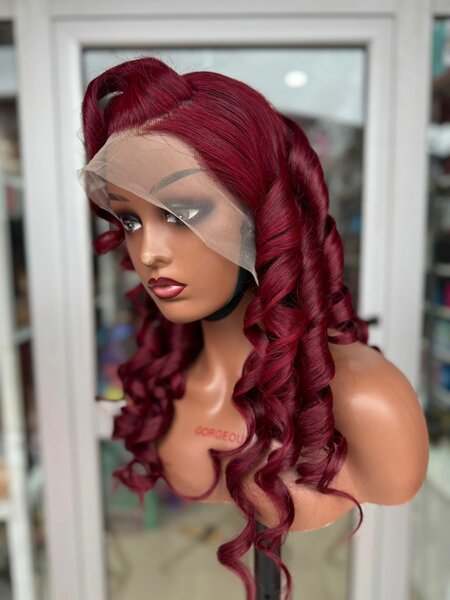 péruvienne humain lace frontal