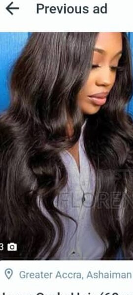 Long Curly Hair (68cm)