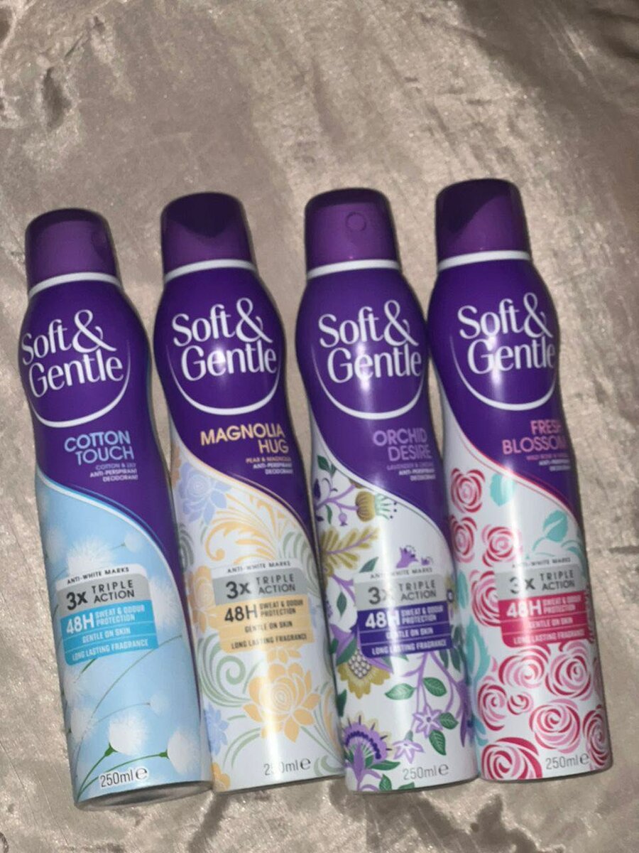 Soft and gentle and sure deodorant