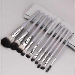 MAANGE Pro 10 Pcs Makeup Brush Set With Bag Powder Foundation Eyeshadow Lip Eyeliner Blush Blending Face Makeup Brushes tools