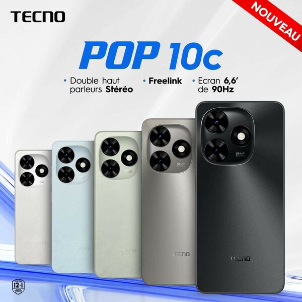 Téléphone Tecno POP 10c