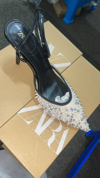 Escarpins Zara à strass