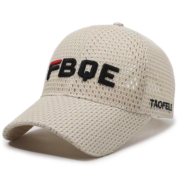 Casquette en maille respirante