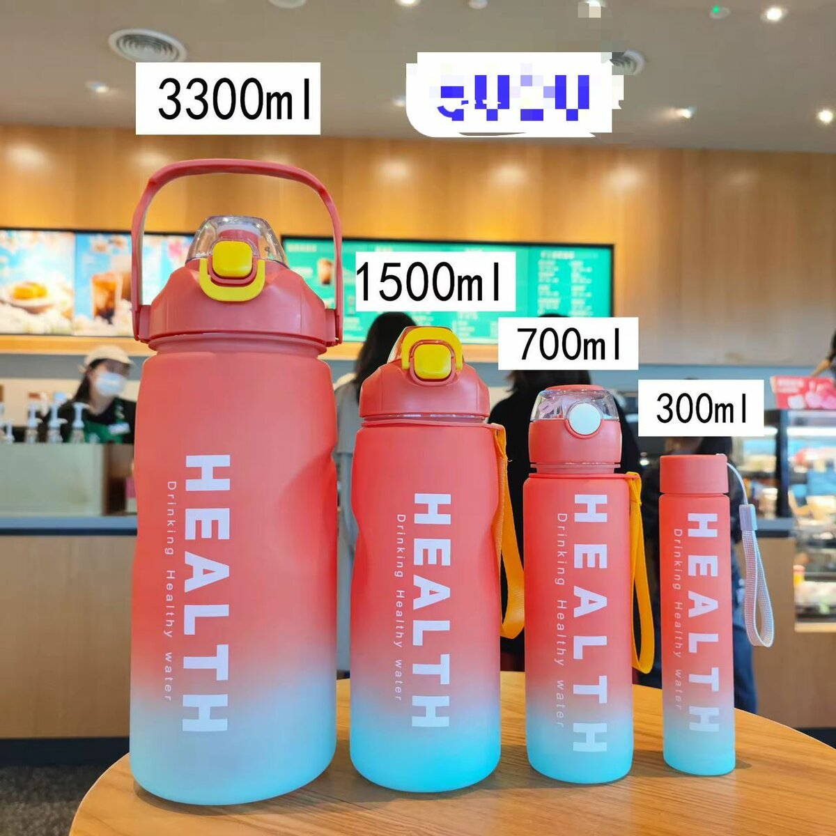 Gourdes Motivantes 4 Tailles