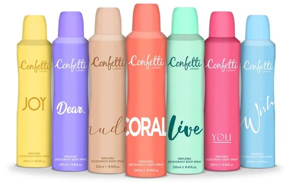 Confetti body Spray
