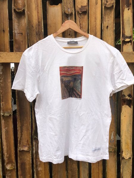 T-shirt artistique "Le Cri"