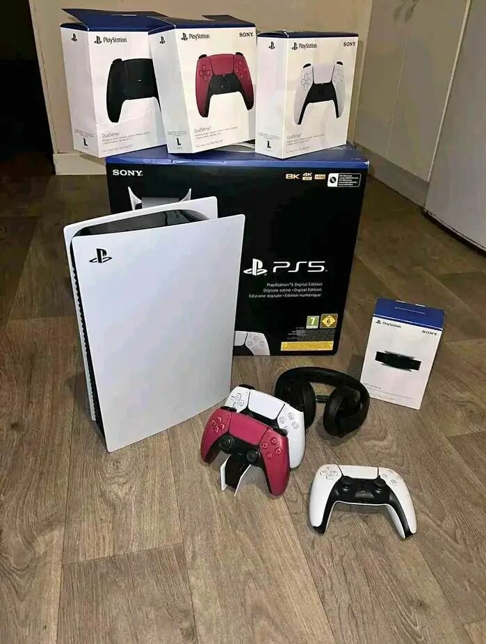Pack PS5 avec Manettes et Casque