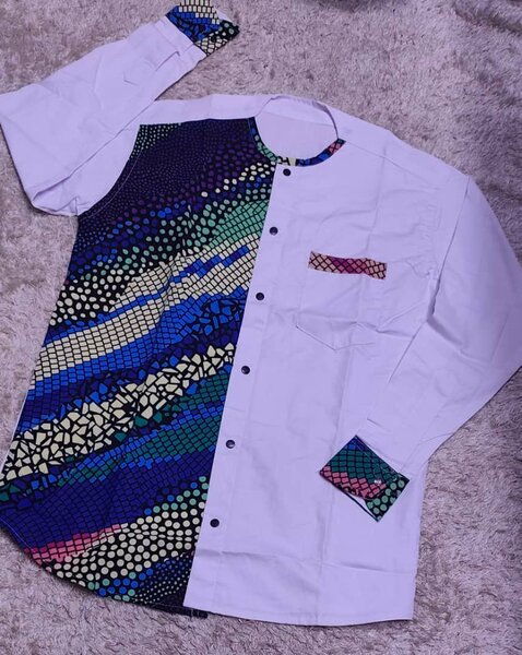 Chemise homme à motifs