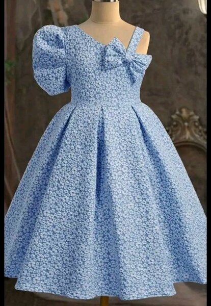 Robe Enfant Épaule Dénudée