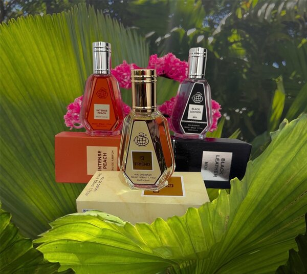 Barakat and  scandant perfume packages