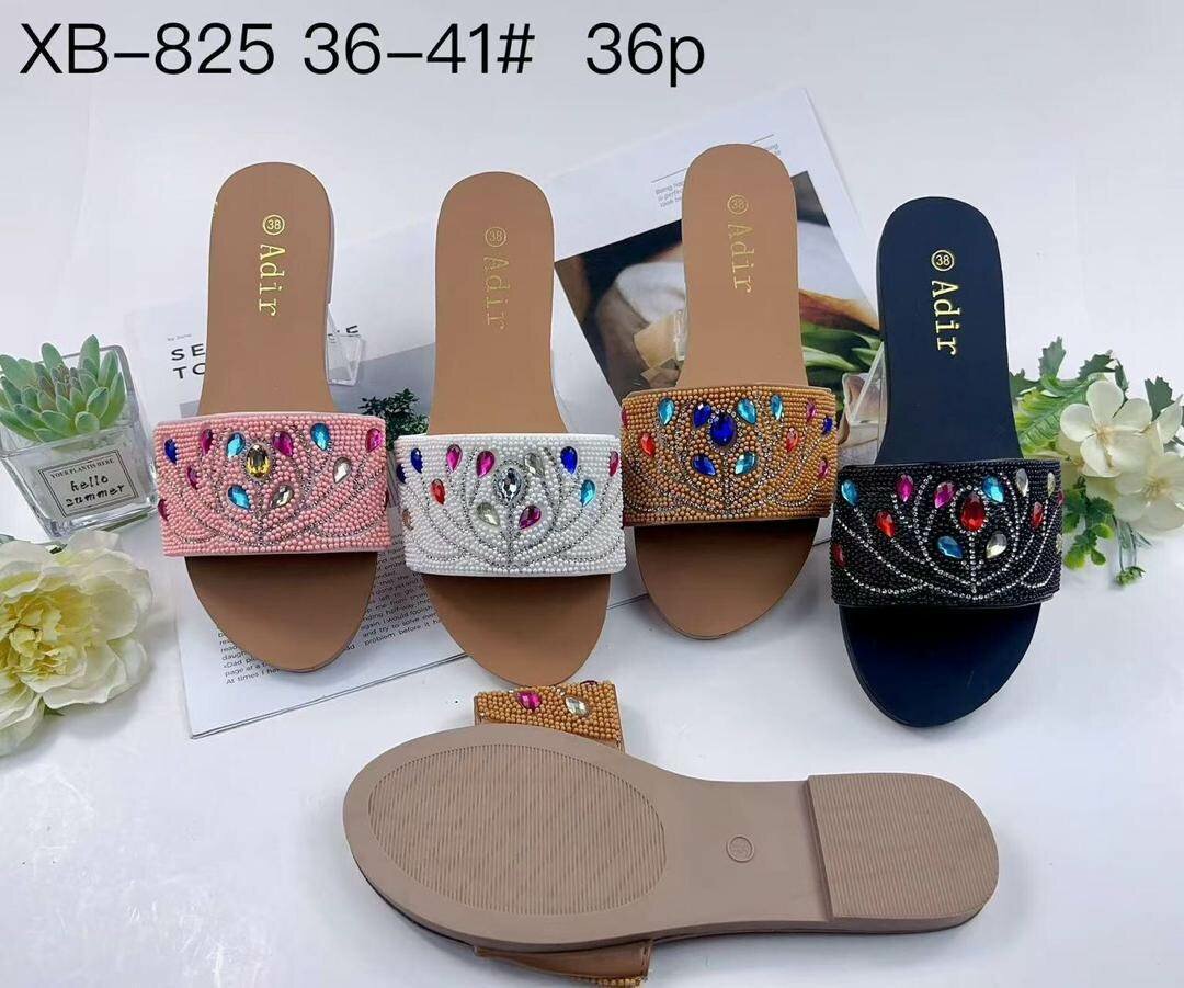 Sandales élégantes strass femmes