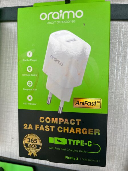 Chargeur Oraimo Type-c