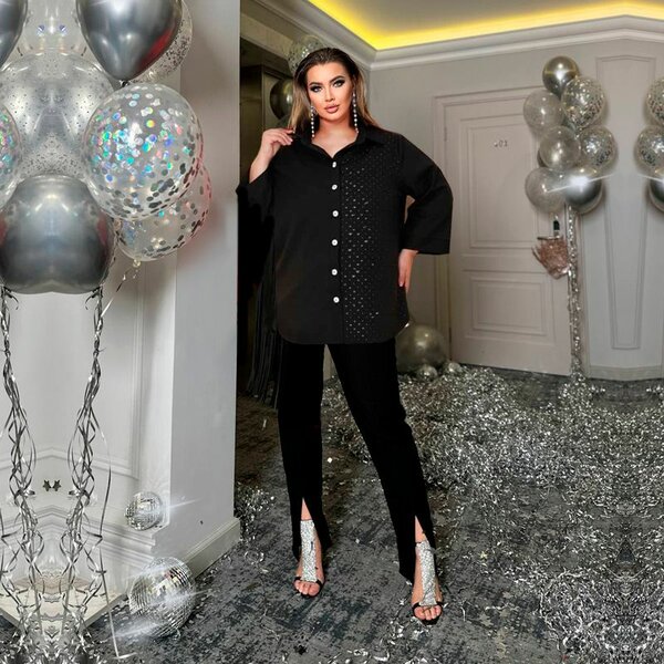 Рубашка нарядная БОЛЬШОГО размера