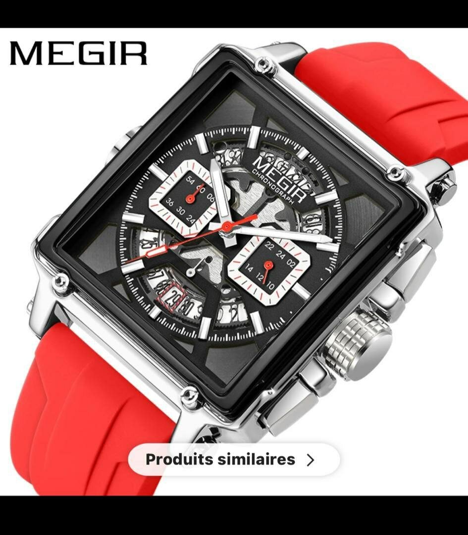 MONTRE LUXE HOMME MEGIR