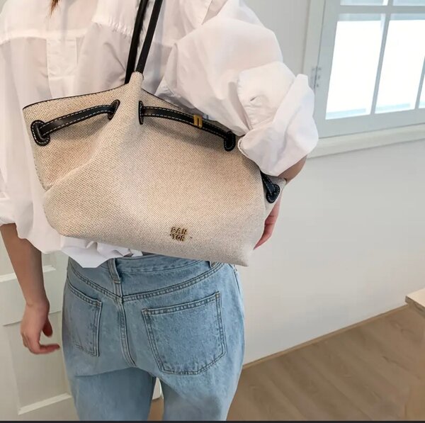 Sac à main en toile chic