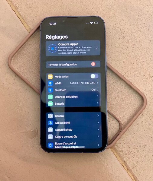 Iphone 13 bleu 128Go