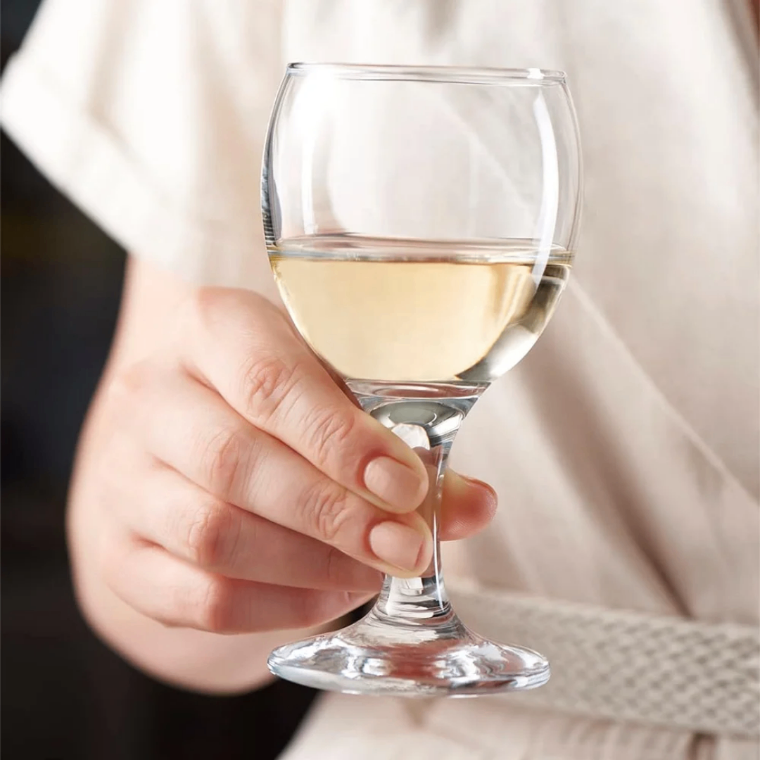 Verres à vin en cristal élégants