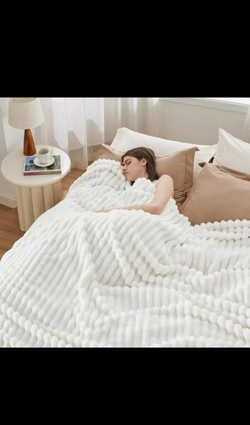 Plaid doux et confortable