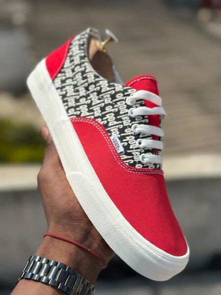 Baskets Unisex Mode Rouge