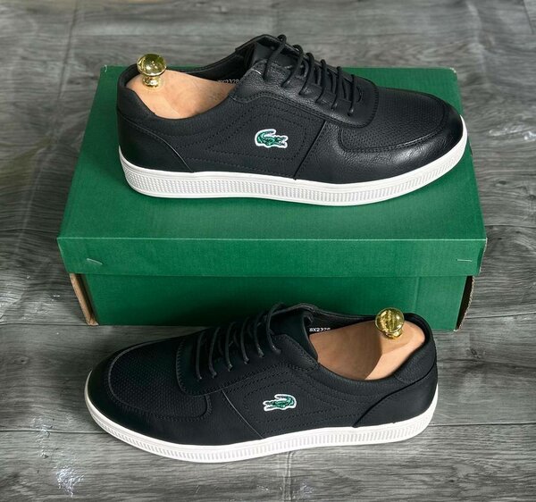 Sneakers en cuir Lacoste