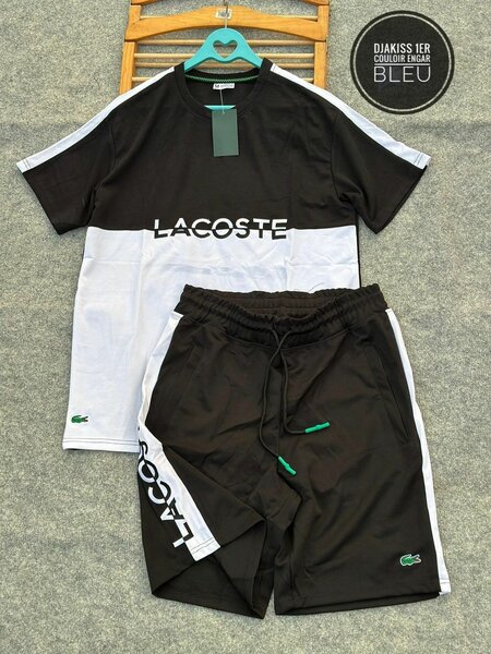 Ensemble complet cuilotre lacoste pour homme