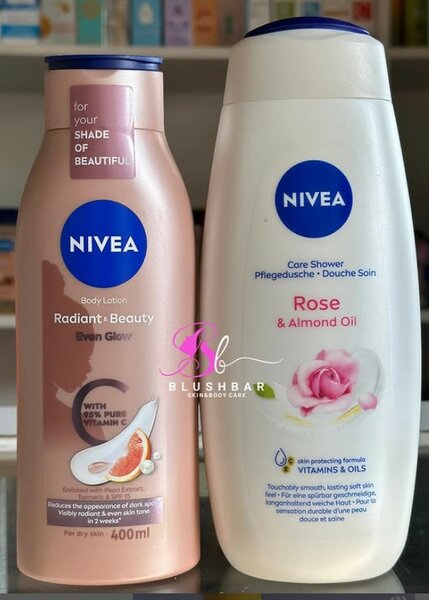 Nivea Even Glow & Rose Shower gel
