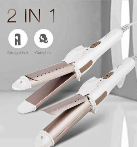 Lisseur Boucleur 2-en-1 Portable