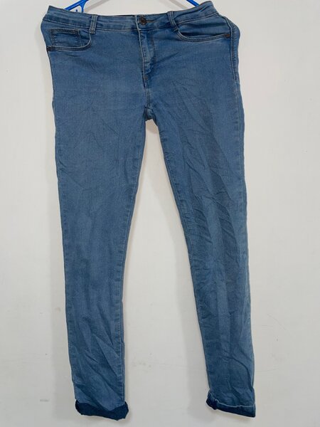 Jean slim bleu décontracté