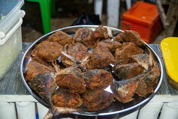 Poisson grillé délicieux