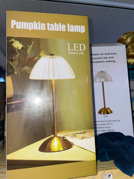 Lampe de Table Citrouille