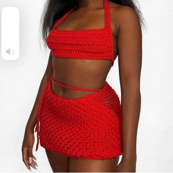 Crochet bikini