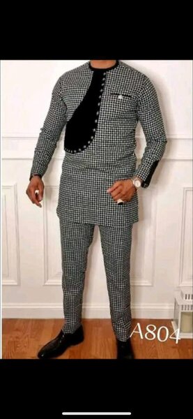 Ensemble africain chic homme