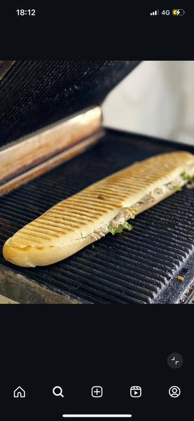 Panini viande fromage