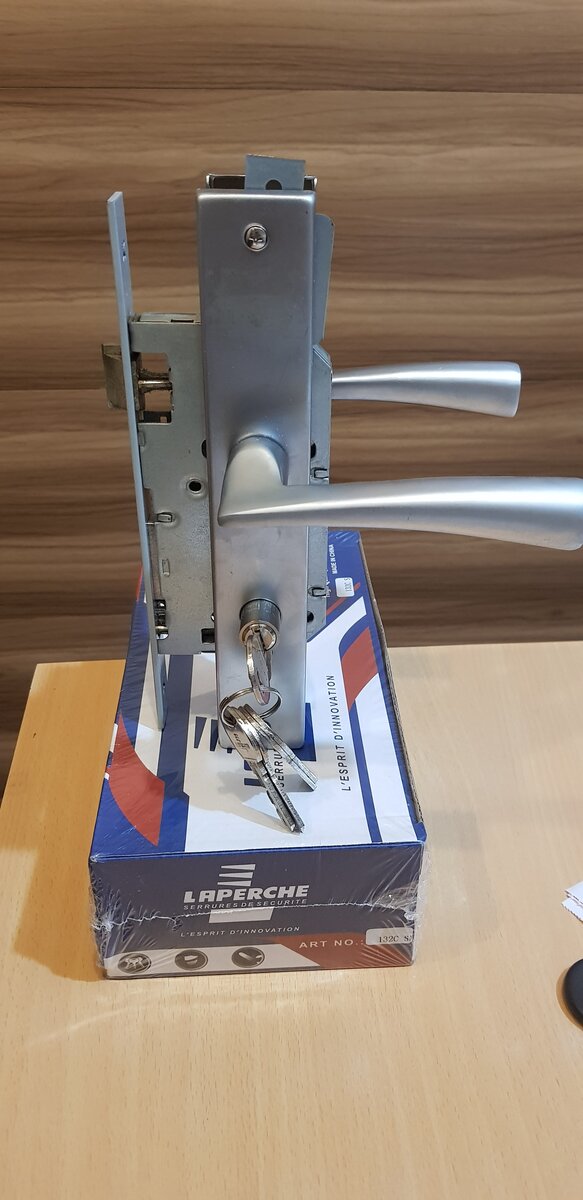 Serrure Laperche française mat