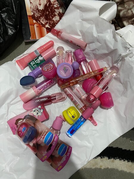 Set de baume à lèvres colorés