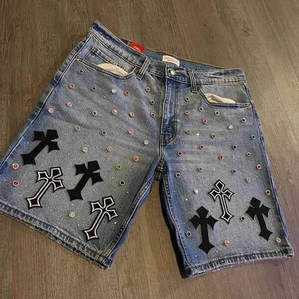 Short en jean