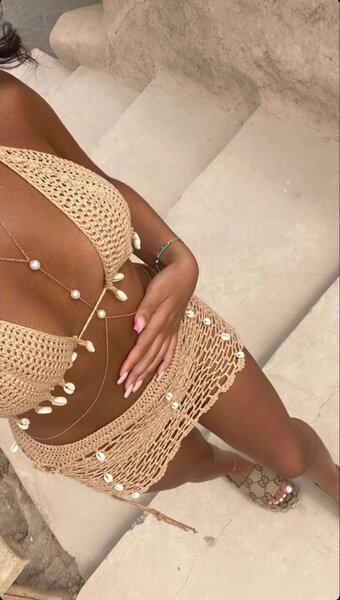 Tenue de plage au crochet