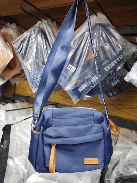 Sac à bandoulière bleu