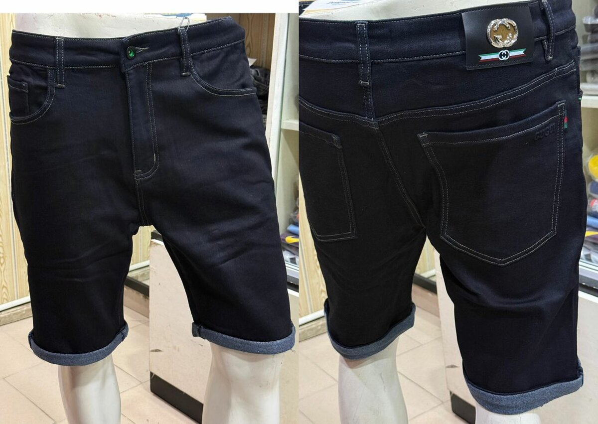 Shorts en denim pour hommes