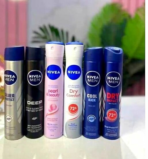 Dove & Nivea Déodorants