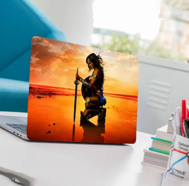 Wonder Woman Laptop Back Skin-Laptop Skin Vinyl Sticker Decal, 13 13.3 14.6 15 15.4 15.6 inch Laptop Skin Sticker Cover For All Laptops