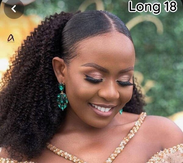 Postiche bouclé élégant