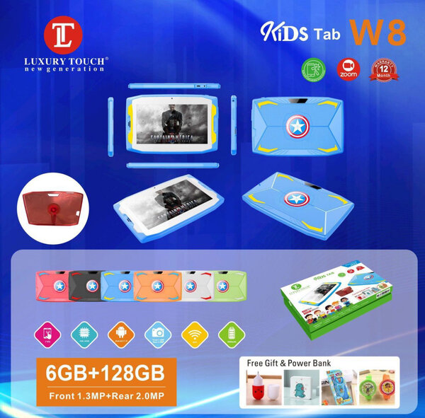 Tablette Enfant W8 6GB 128GB