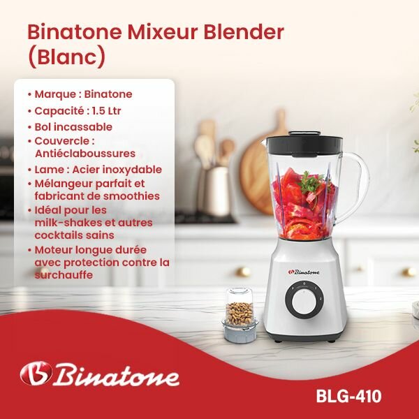 Binatone Mixeur Blender 1.5L