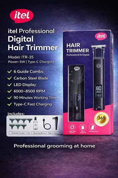 Tondeuse à cheveux digitale itel