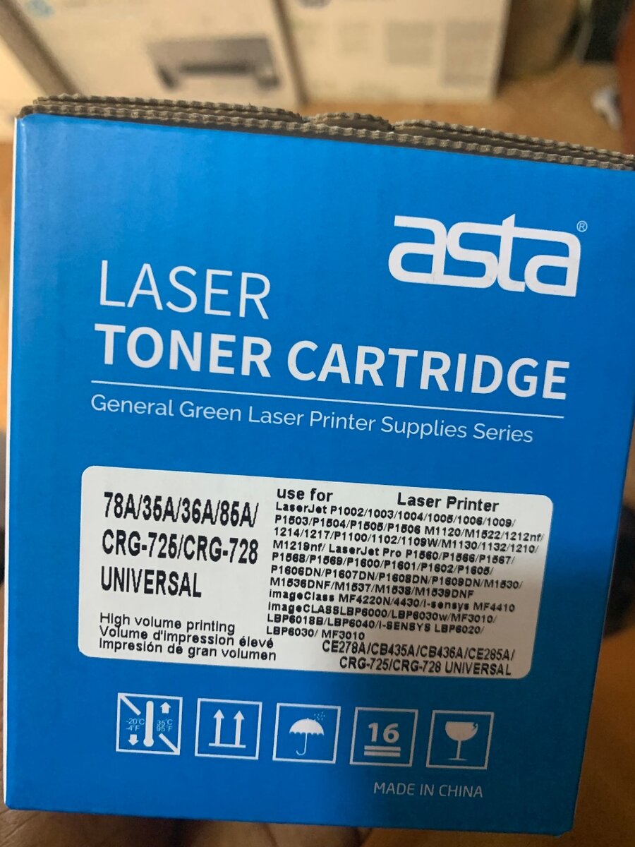 Laser 78,35,36,,85A toner cartridge