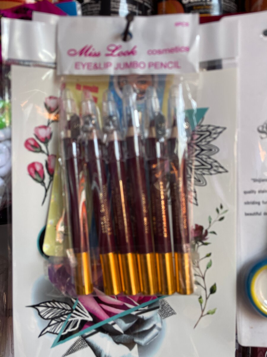 Crayons Jumbo Miss Look 6pcs