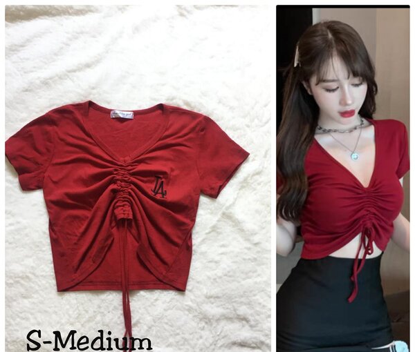 Salaula crop tops and tops