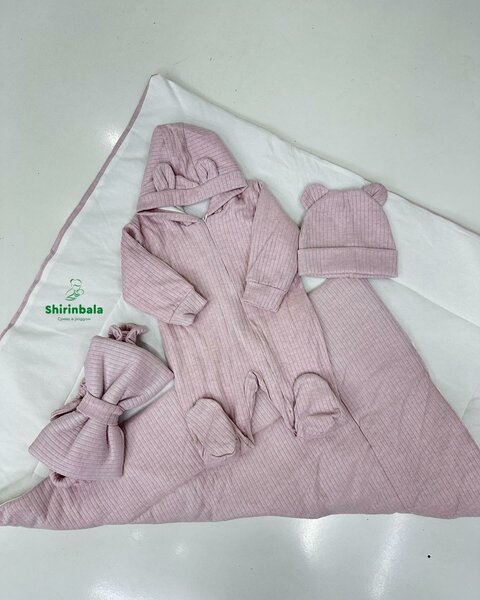 Конверт Комбенизон и шапочка